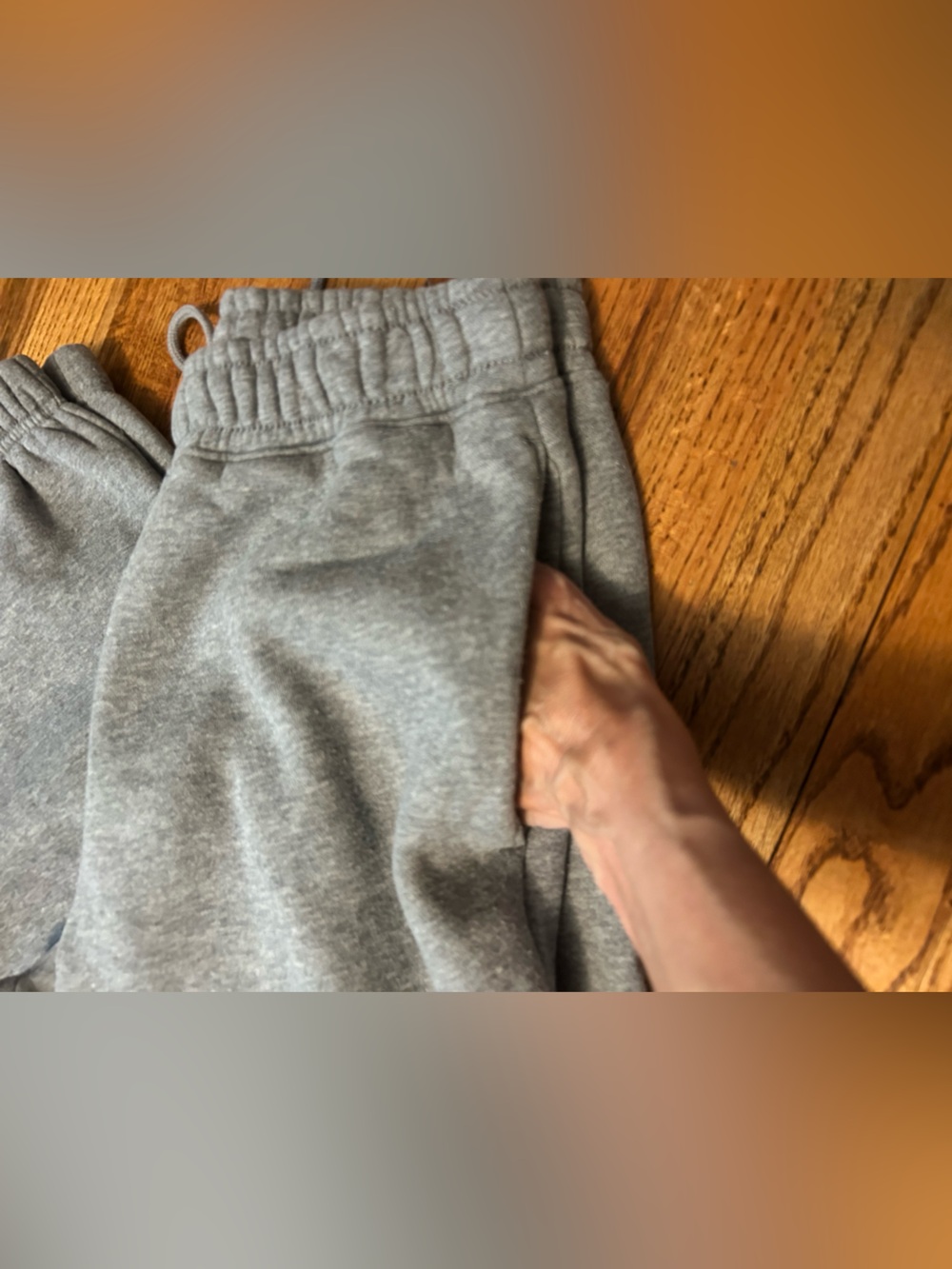 Abercrombie & Fitch gray joggers - Picture 7 of 10